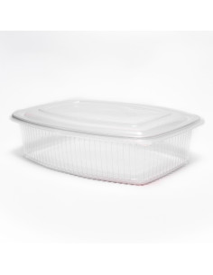 ENVASE PP 2000CC OVAL TAPA BISAGRA