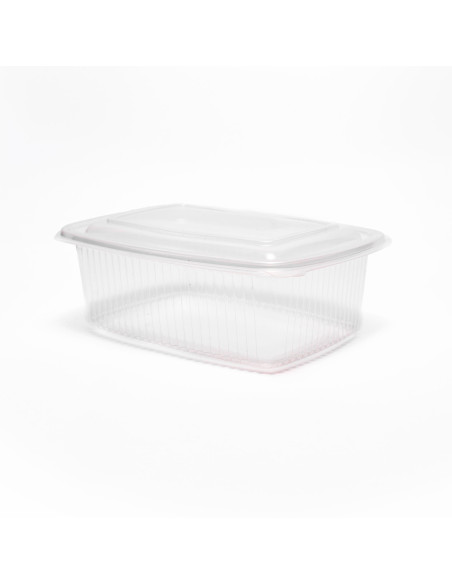 ENVASE PP 750CC OVAL TAPA BISAGRA